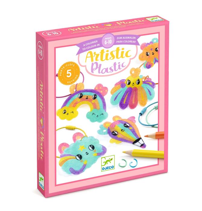 Porte Clefs Kawaï en plastique magique