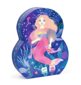 Puzzle Silhouette Ella la Sirène - 36 pièces